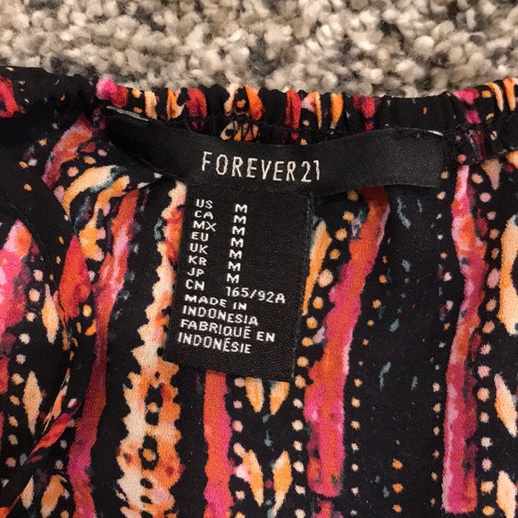 Bohemian style cross back tank - Picture 4 of 5